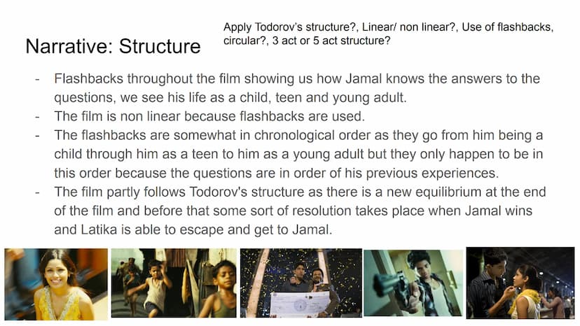 Slumdog Millionaire
Fact-File by Remy Director, release date, awards, screenwriter, based on?, casting?,
ATTURS (TNJ
tbs
U
Production Contex