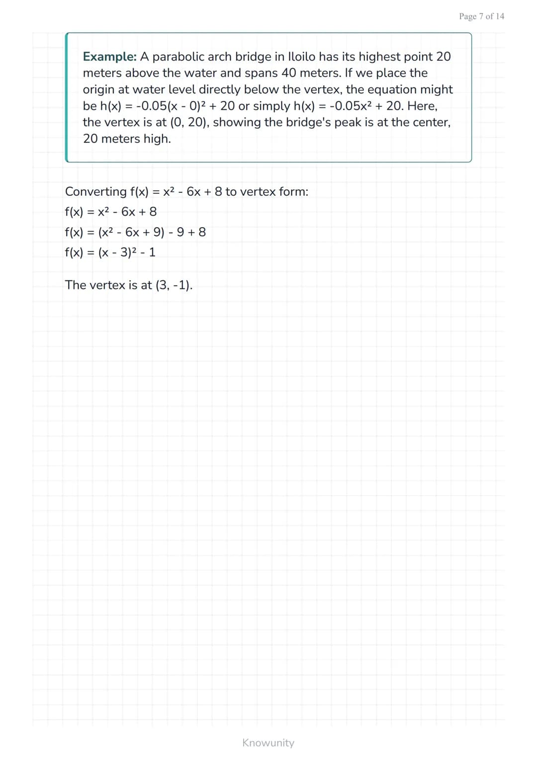 Quadratic equations and functions: Forms and properties
Master the three forms of quadratic equations and
their key properties
What you will