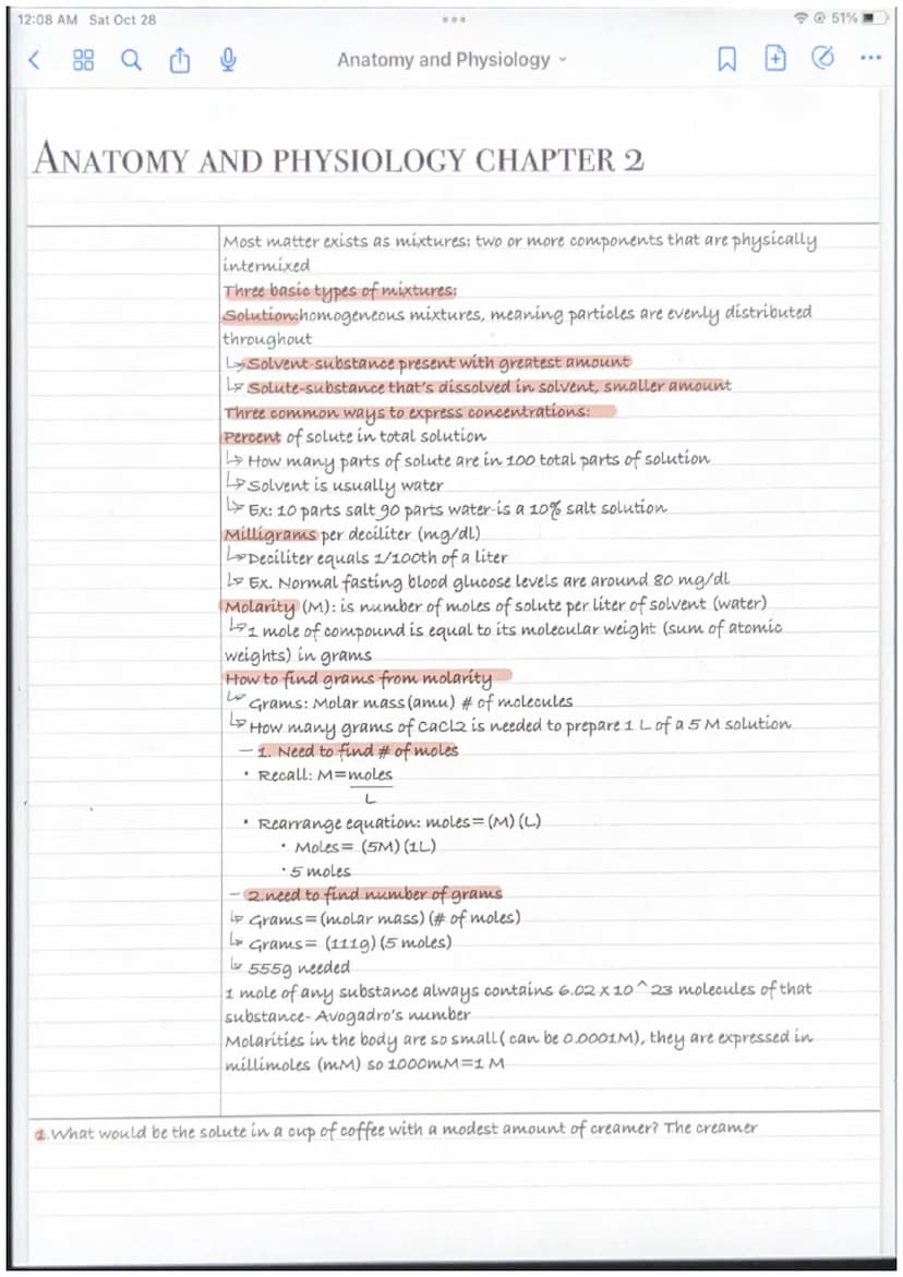 12:08 AM Sat Oct 28
ANATOMY AND PHYSIOLOGY CHAPTER I
Macroscopic: study
of large visible
structures
Regional: all
structures in a
Microscopi