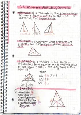 Know Special Segments and Triangle Centers thumbnail