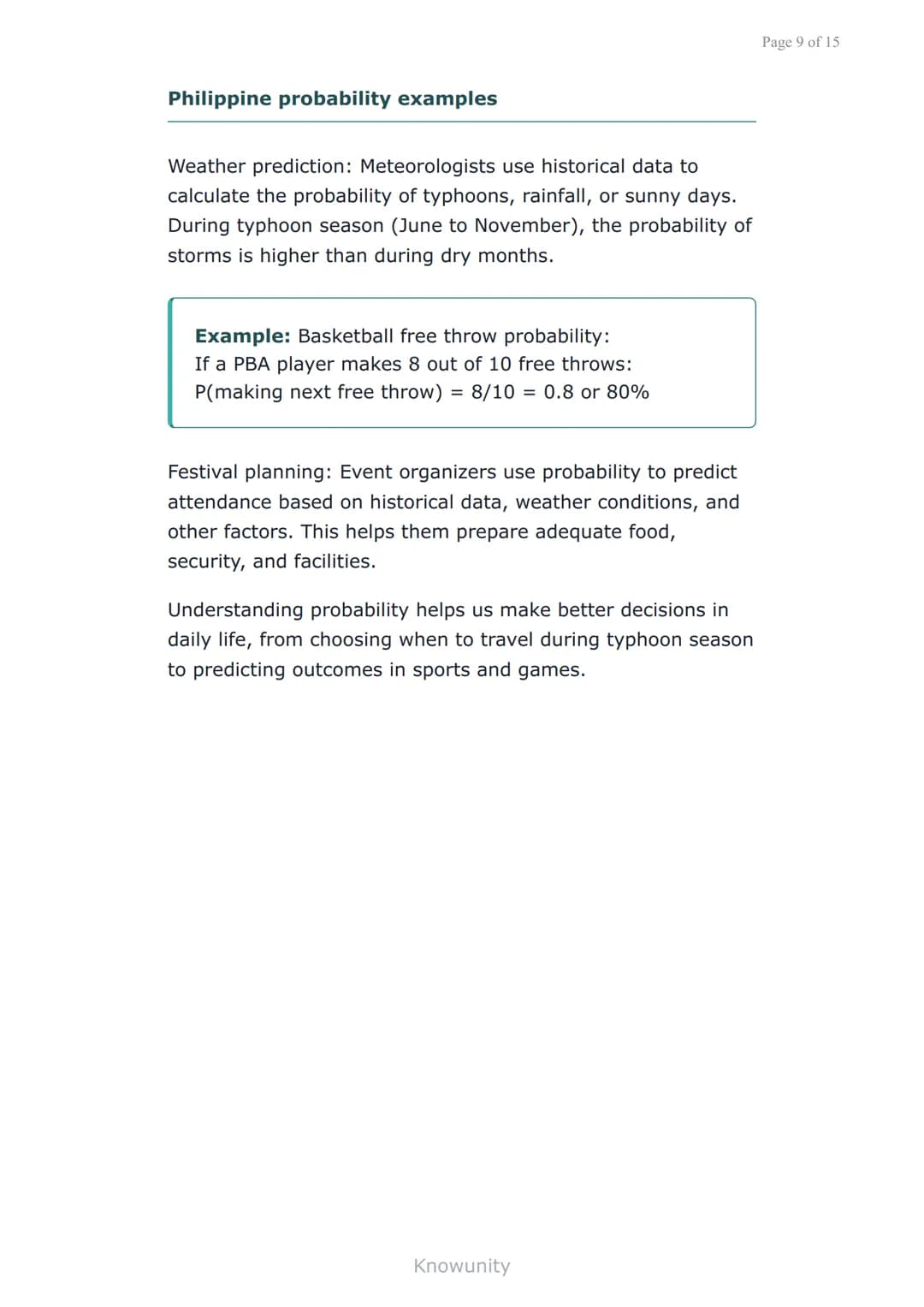 Statistics and Probability: Analyzing Philippine Data
Learn to analyze real Philippine data using
statistics and probability
What you will l