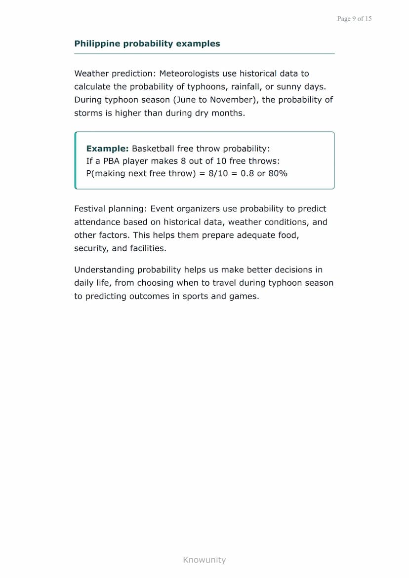 Statistics and Probability: Analyzing Philippine Data
Learn to analyze real Philippine data using
statistics and probability
What you will l