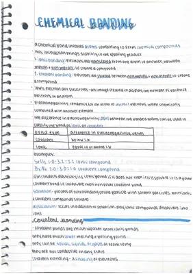 Know chemical and covalent bonding and compounds  thumbnail