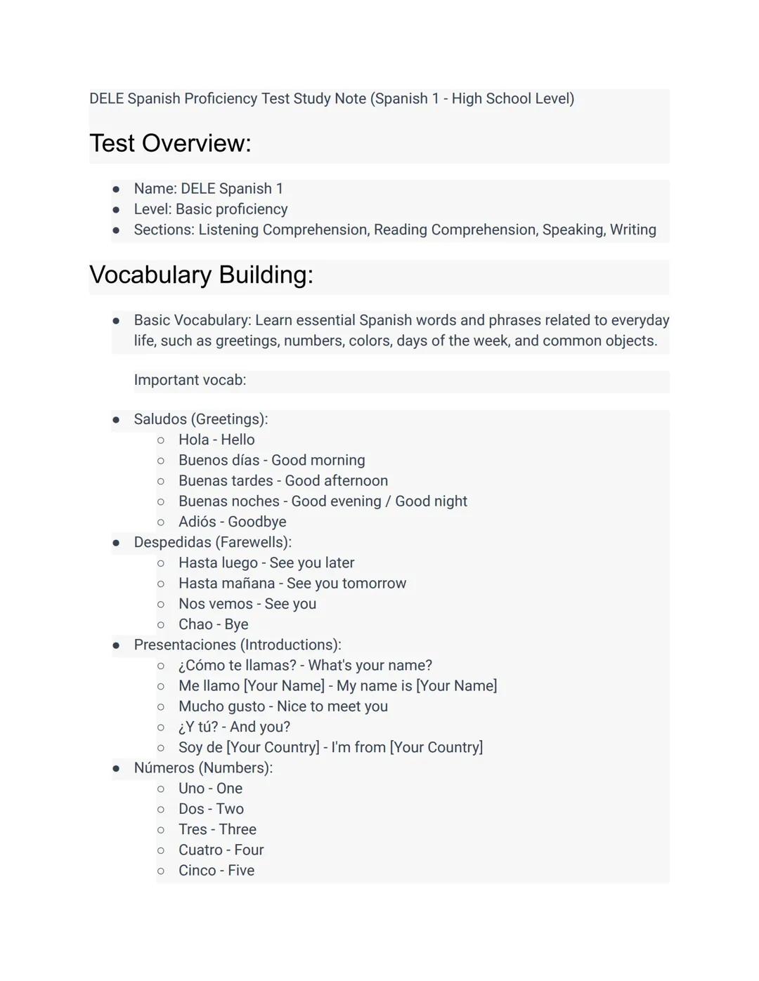 Your Guide to Preparing for the Basic DELE Spanish Exam