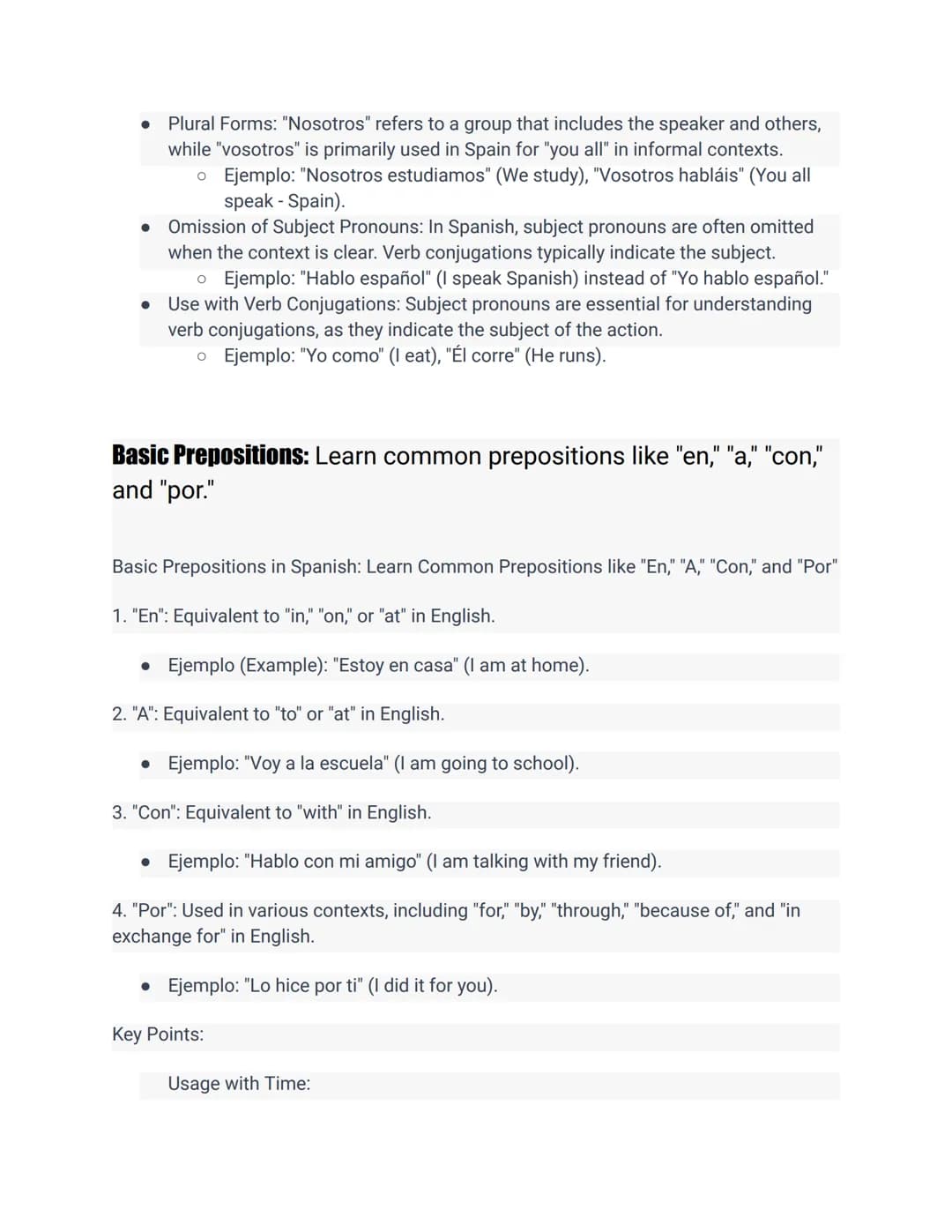 DELE Spanish Proficiency Test Study Note (Spanish 1- High School Level)
Test Overview:
Name: DELE Spanish 1
● Level: Basic proficiency
● Sec
