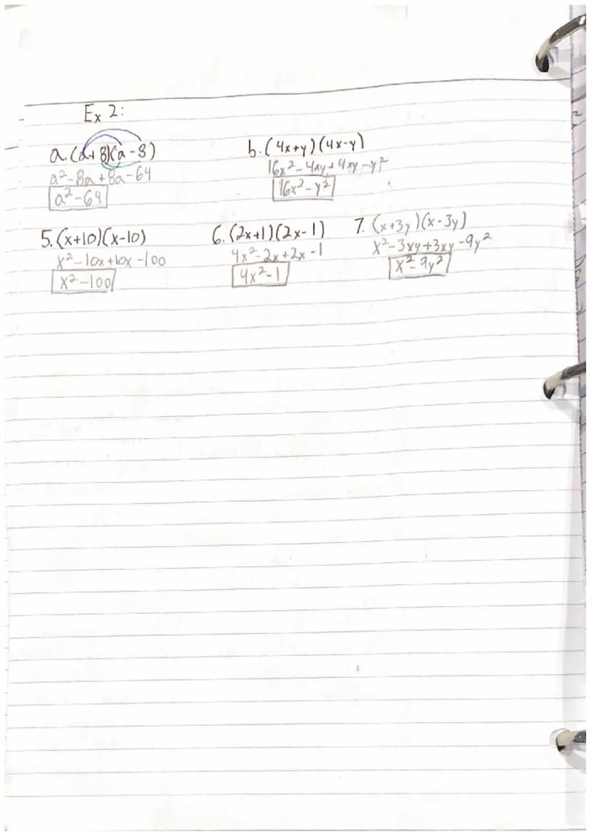 What happens to
the x when its
mulitipy?
Multiplying Polynomials
Essential question: How can you multiply two polynornials?
Multiply
a. (x-2