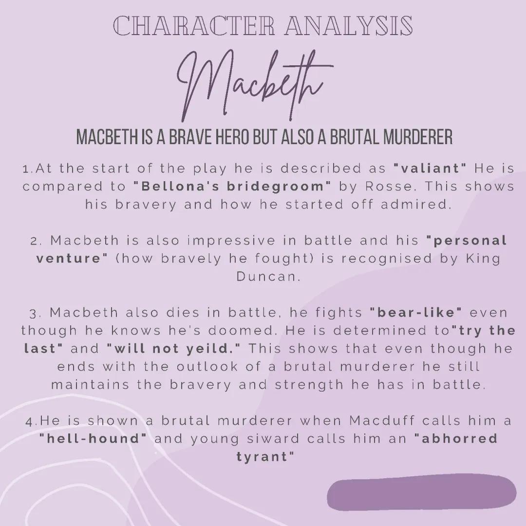 Macbeth Character Analysis: PDF Guide with Quotes, GCSE Essay, and Lady Macbeth Traits