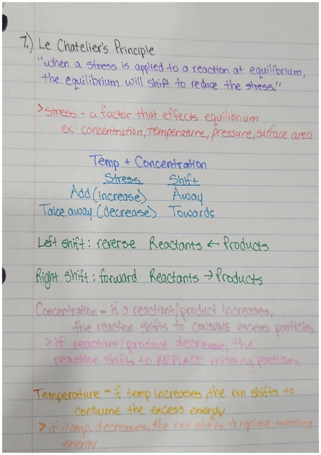 Chem Review Sheet: Kinetics, Thermodynamics, & Equilibrium M.M.
Collision Theory
For a reaction to take place, reactants must collide proper