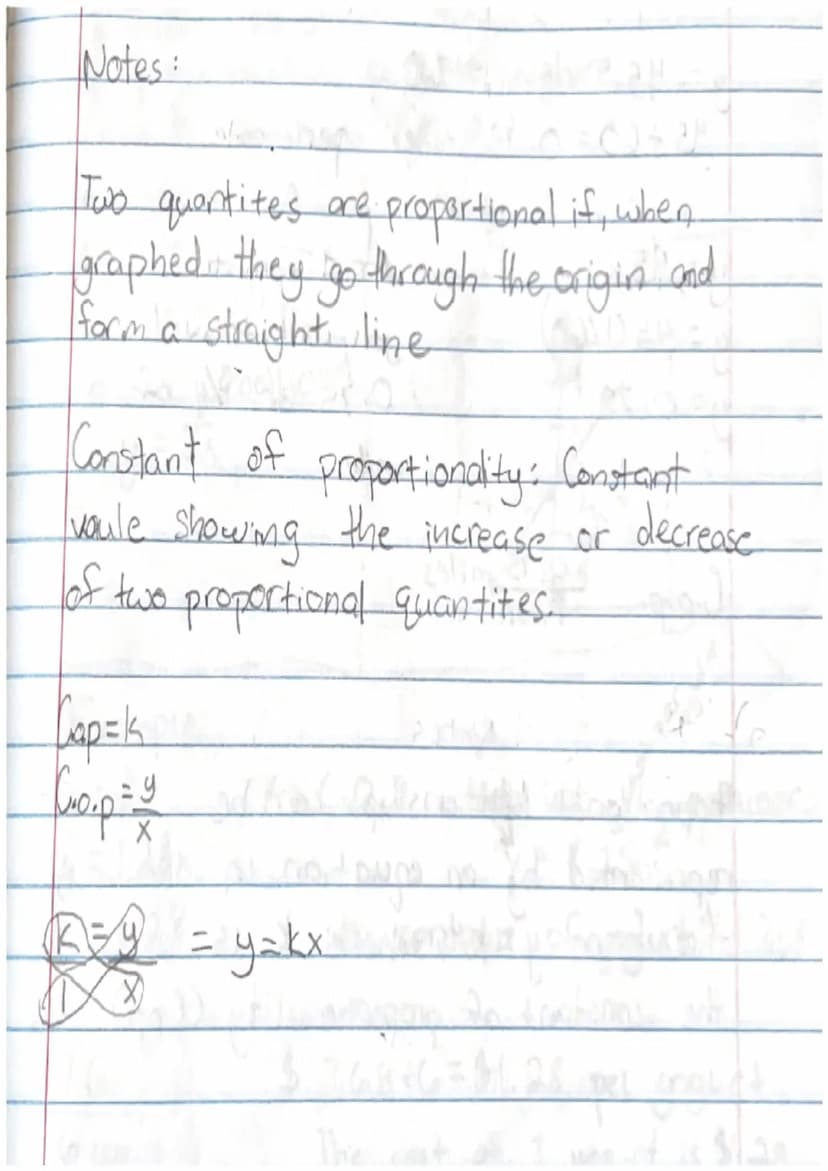 24-11
Note
A proportional relationship will have a graph
that is a straight line the origin om
Proportional
Nonproportional
BA
90
140
1201
O