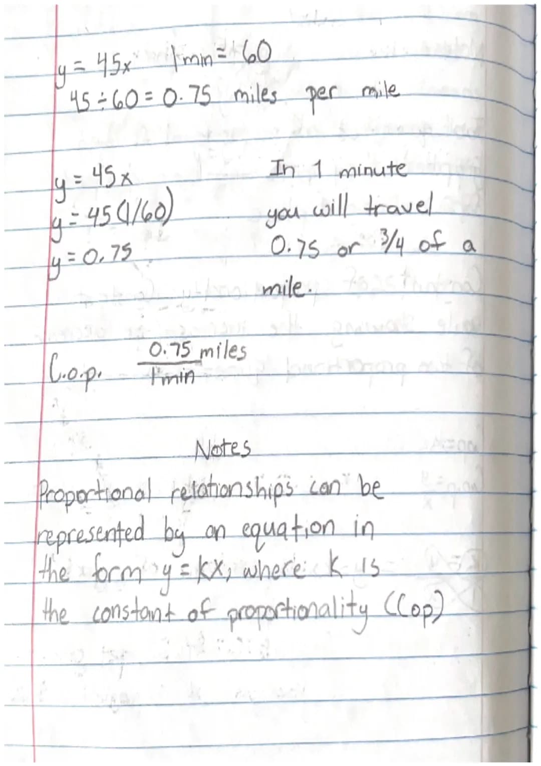 Proportional Relationships & Constant of Proportionality for 7th Grade with Examples