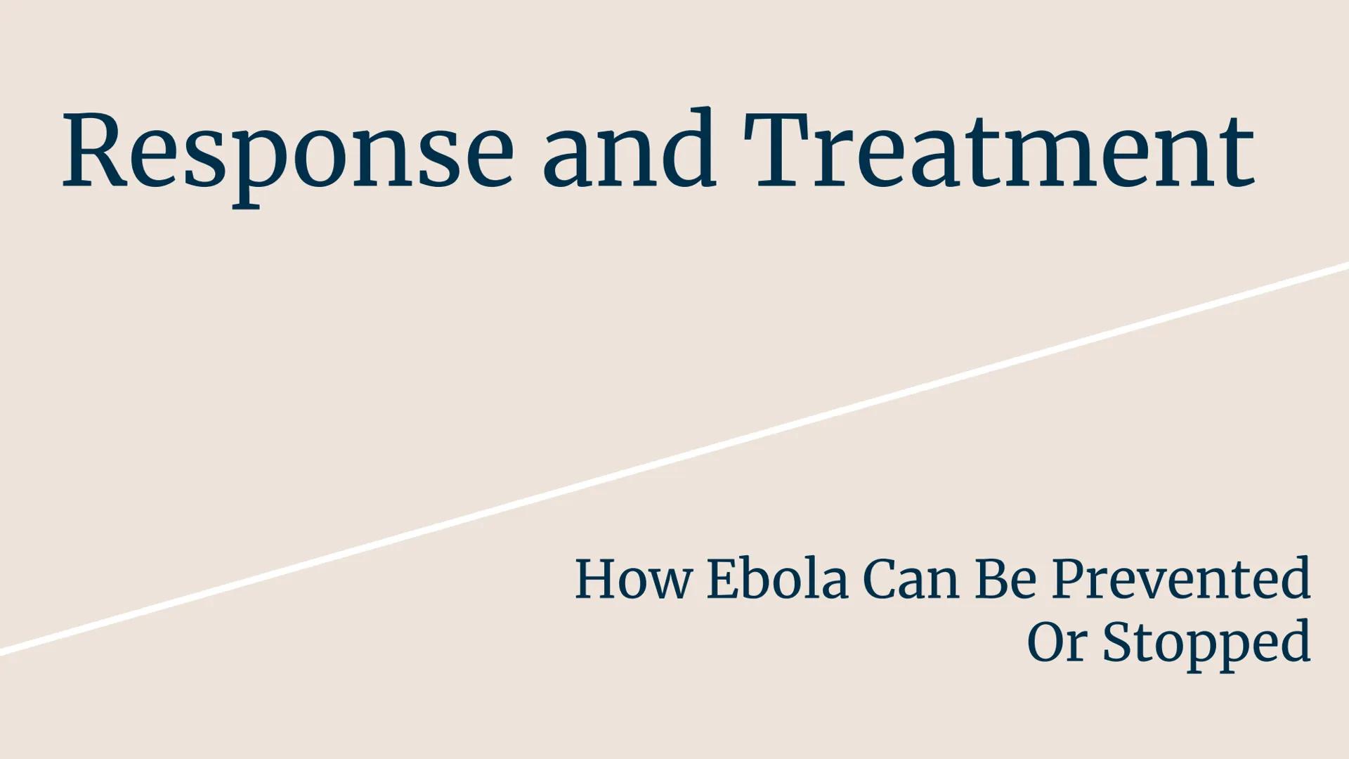 # The Ebolavirus # General Information

What Ebola Is And When Ebola
Became Prominent # Cause of the Disease
What type of microbe causes Ebo