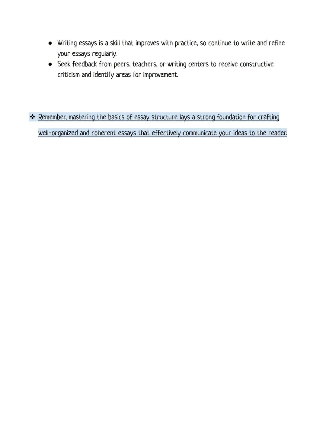 
<h2 id="introduction">Introduction</h2>
<p>The introduction is the opening paragraph of an essay that sets the tone and introduces the topi