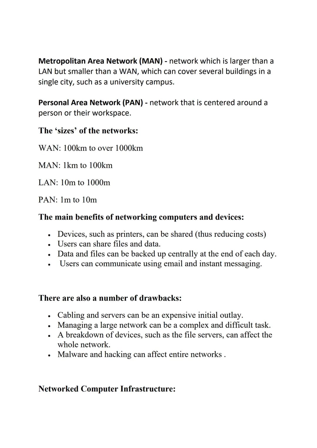 CHAPTER 2: Communication and networking technologies
ARPAnet - Advanced Research Projects Agency Network, one of the
earliest forms of netwo