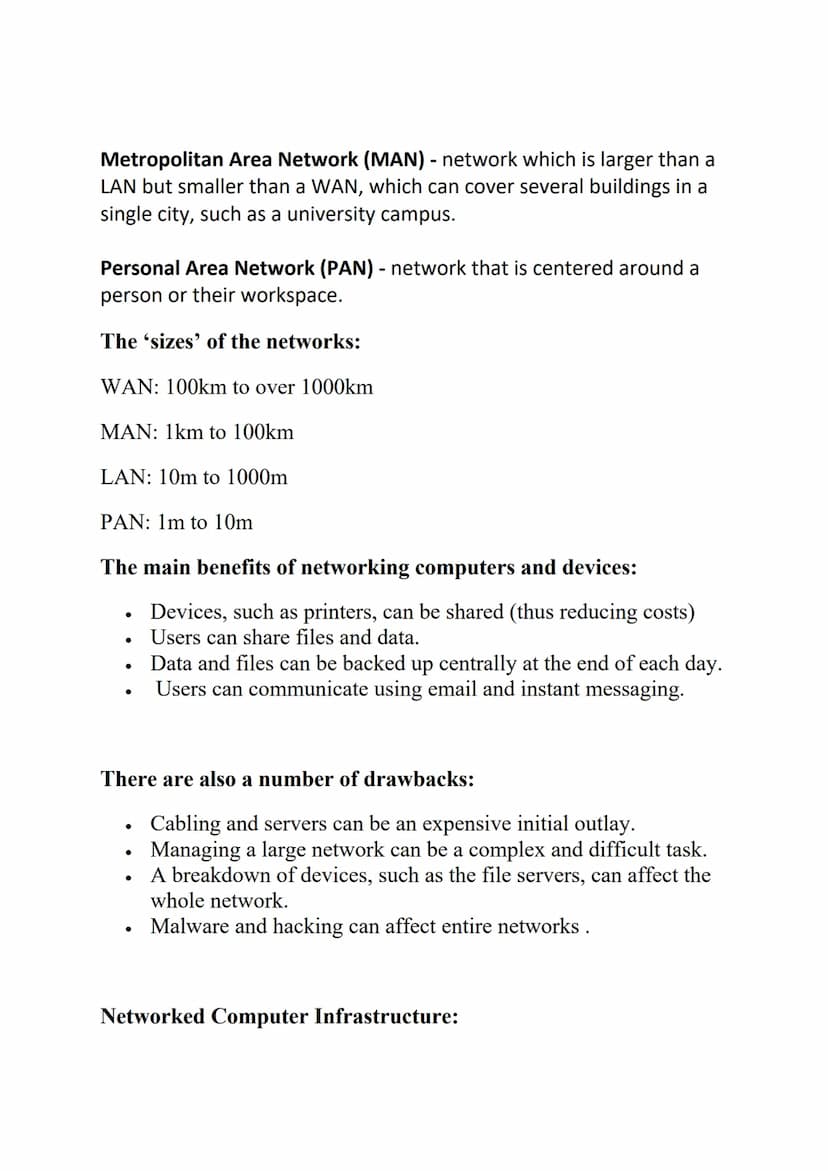 CHAPTER 2: Communication and networking technologies
ARPAnet - Advanced Research Projects Agency Network, one of the
earliest forms of netwo