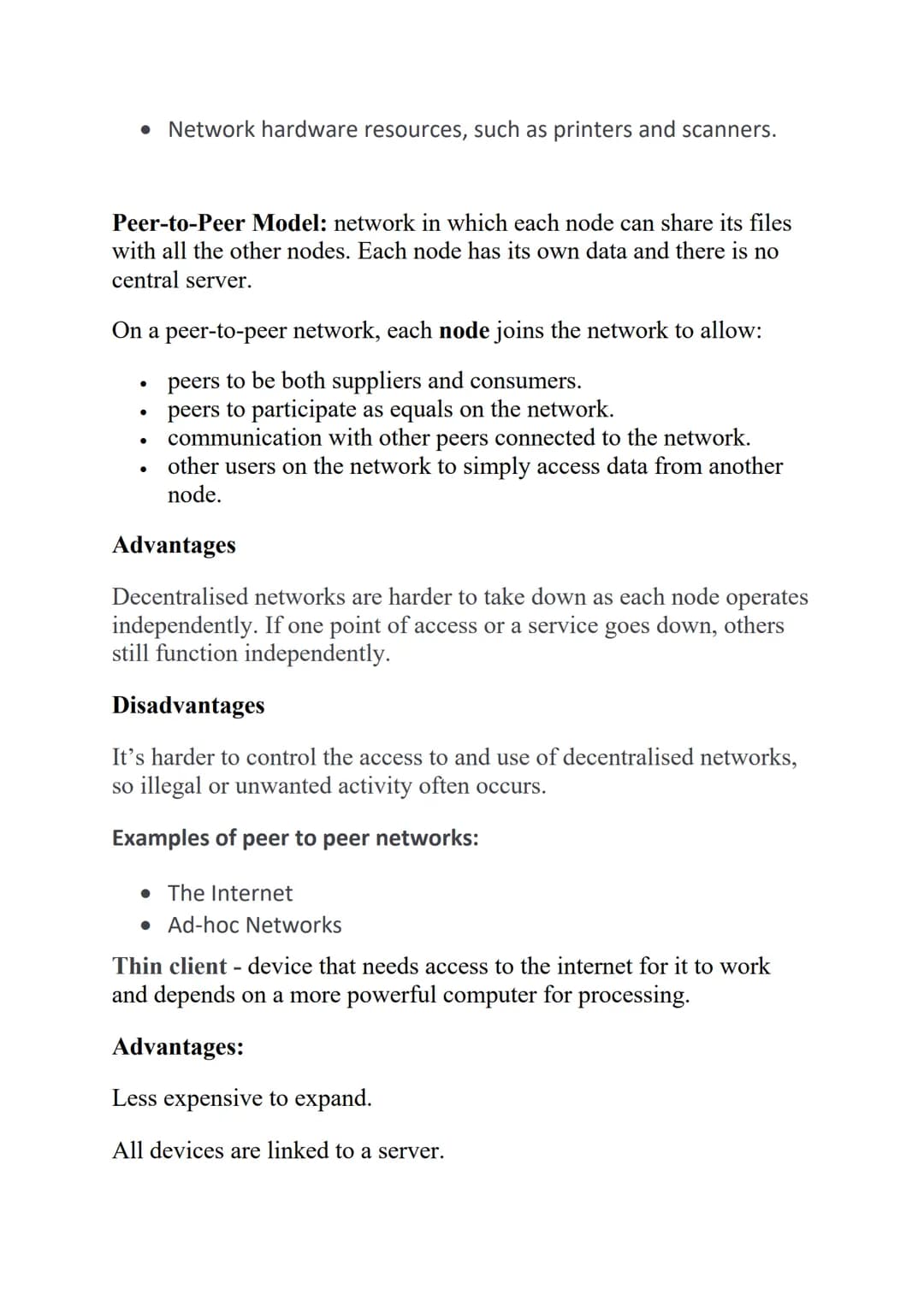 CHAPTER 2: Communication and networking technologies
ARPAnet - Advanced Research Projects Agency Network, one of the
earliest forms of netwo