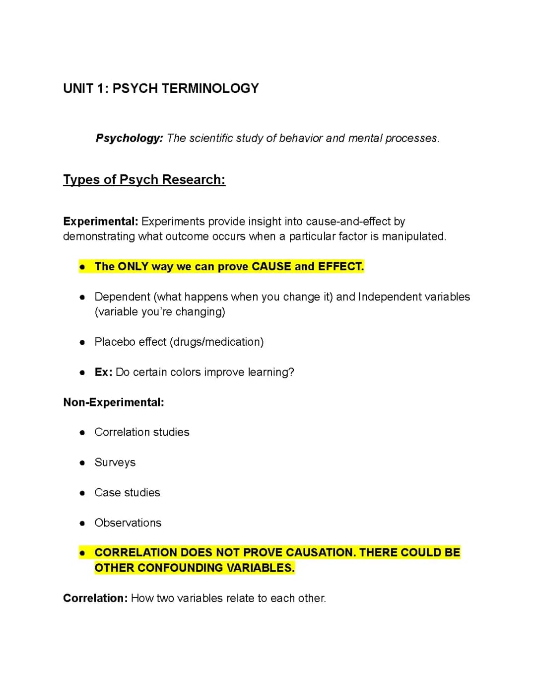 Fun with Cause and Effect: Exploring Psychology Examples!