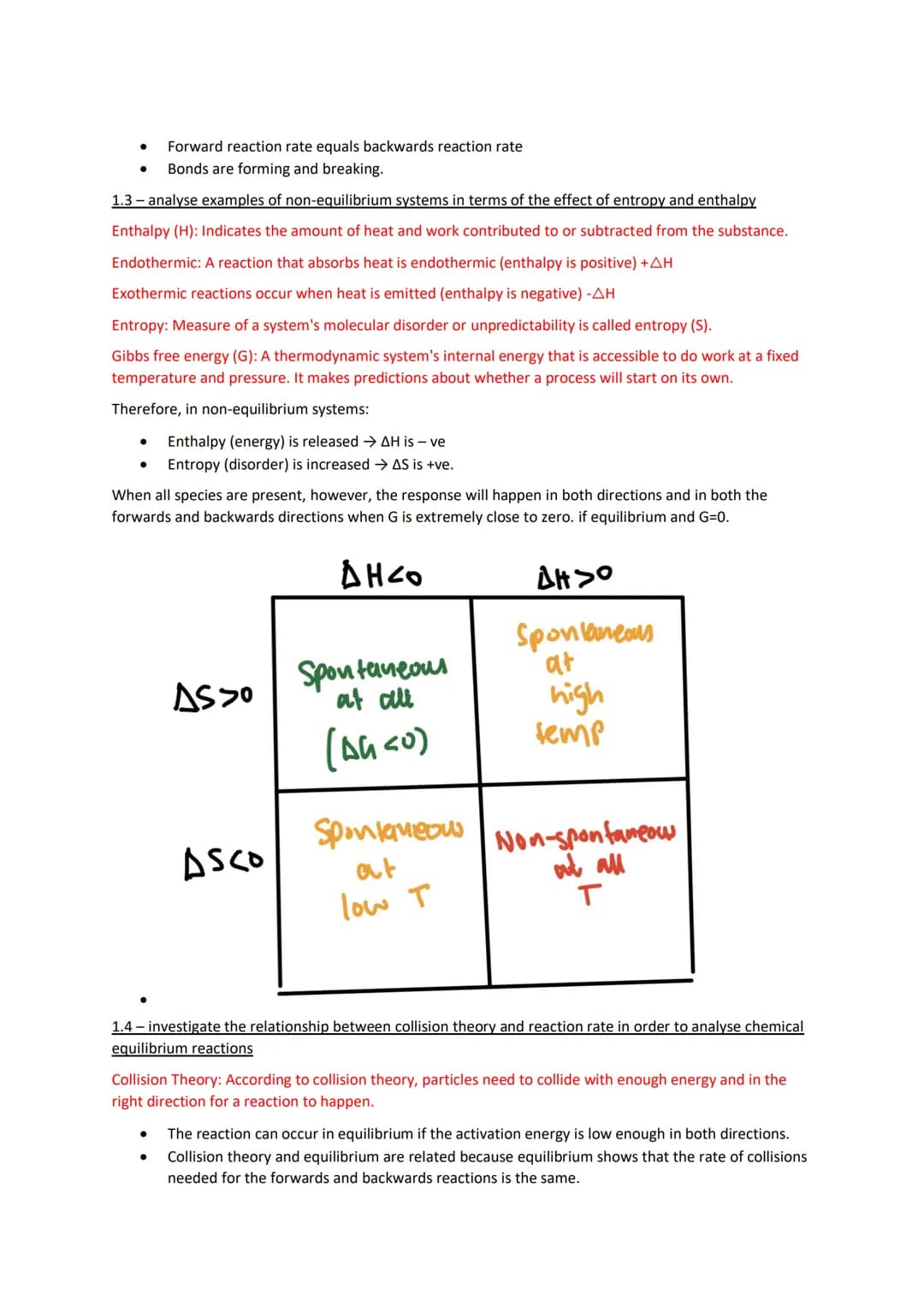 Module 5: Equilibrium and
Acid Reactions
1. Static and Dynamic Equilibrium
1.1 conduct practical investigations to analyse the reversibility