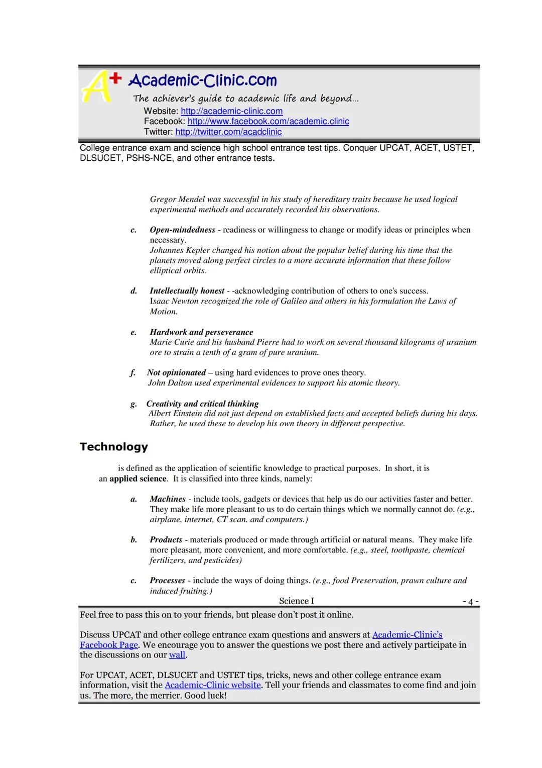 # + Academic-Clinic.com
The achiever's guide to academic life and beyond...
Website: http://academic-clinic.com
Facebook: http://www.faceboo