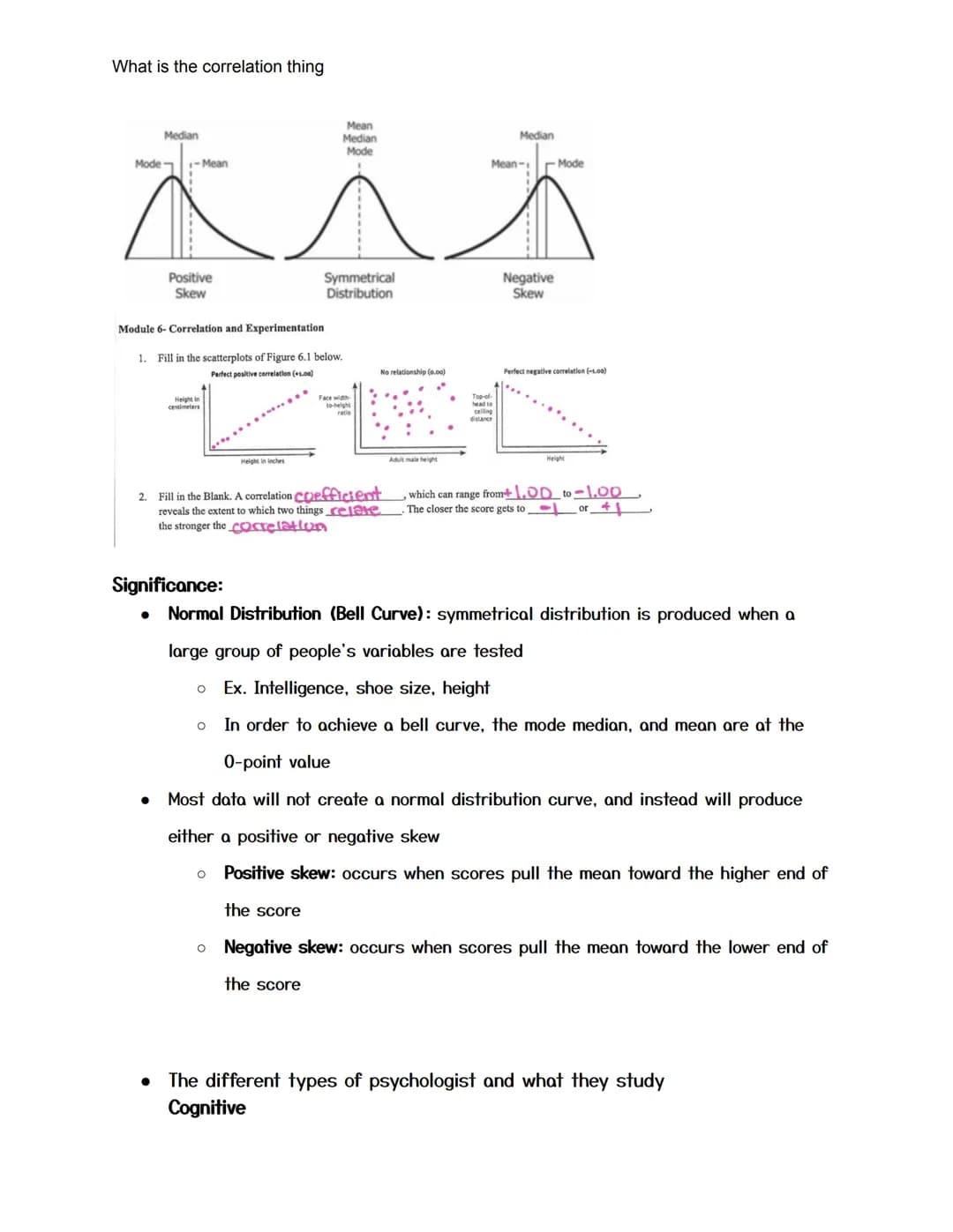 What is the correlation thing
AP Psychology Test Review For Test One
2021 - 40 Multiple Choice
(Finished)
● Name some disadvantages of longi