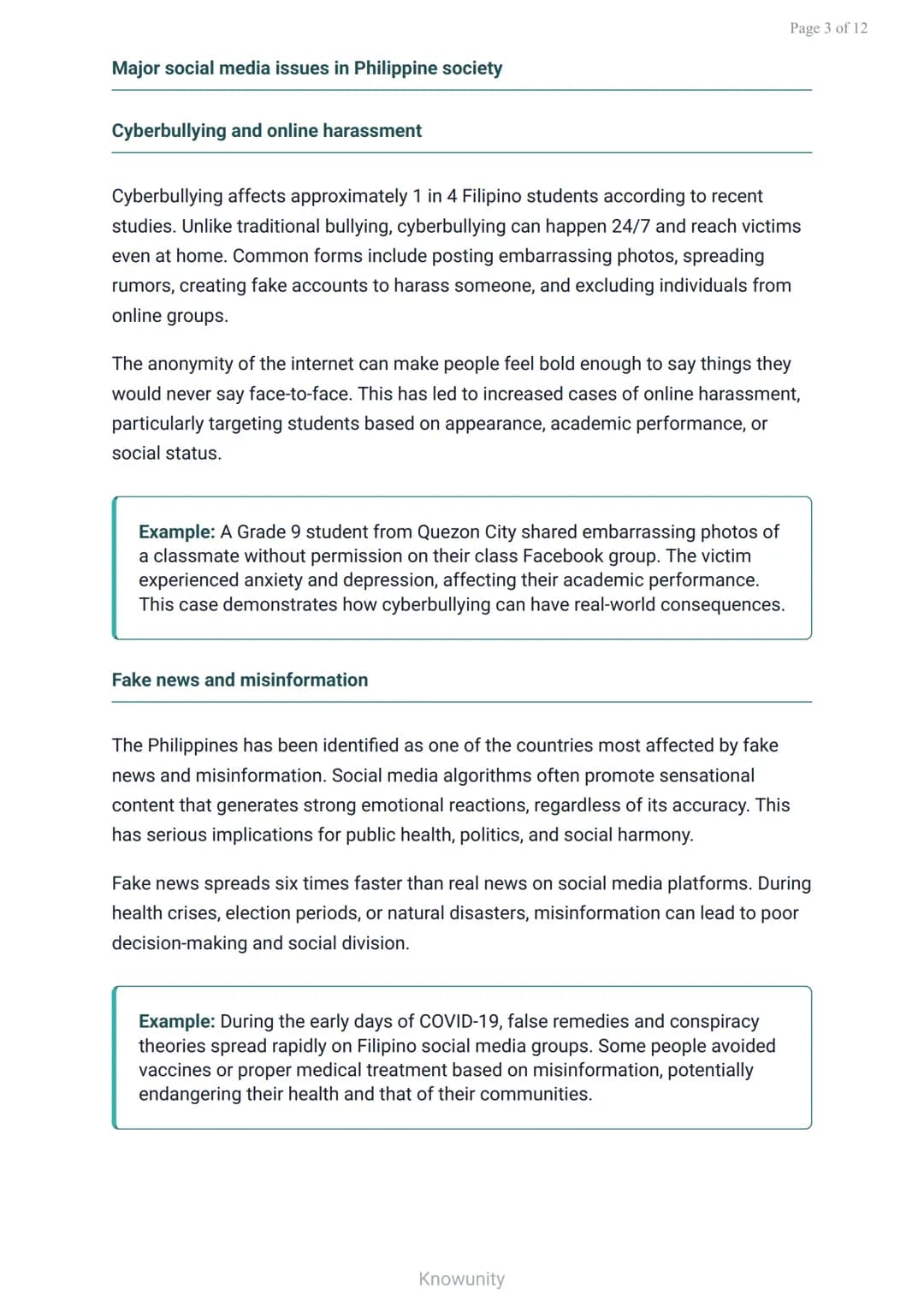 Contemporary Philippine Issues: Social Media and Digital Citizenship
Understanding social media's impact and responsible digital
citizenship