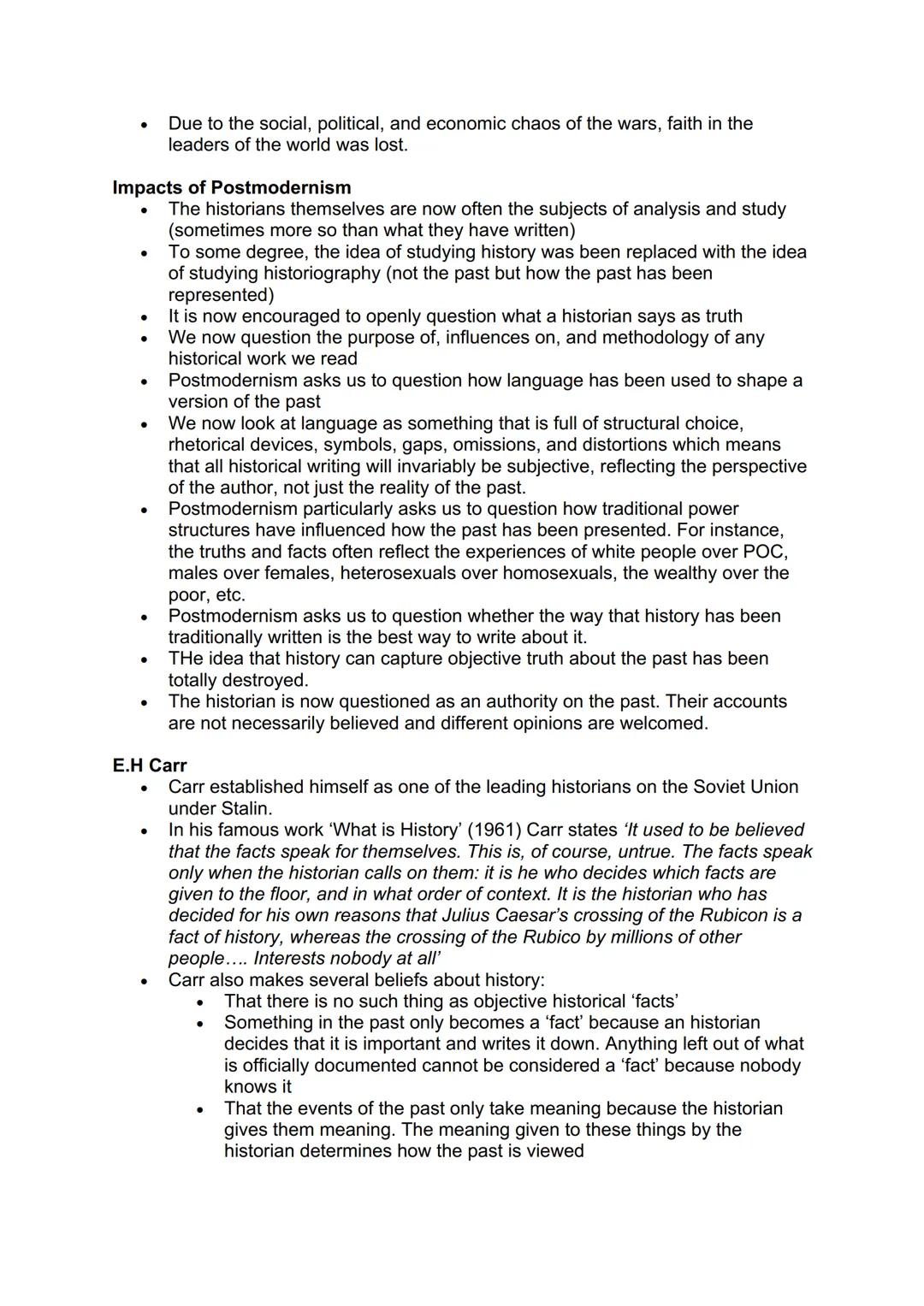 Extension History - Historians Revision Notes
Herodotus of Halicarnassus
Personal Context:
Herodotus was born in 484 BC in the Greek State o