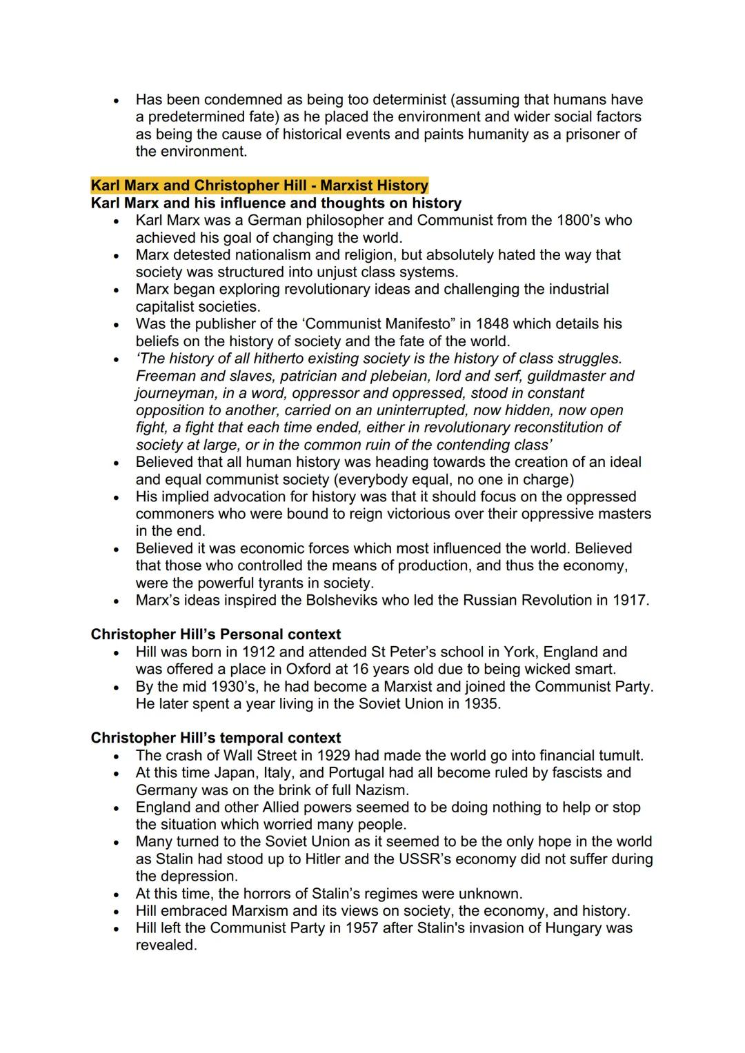 Extension History - Historians Revision Notes
Herodotus of Halicarnassus
Personal Context:
Herodotus was born in 484 BC in the Greek State o