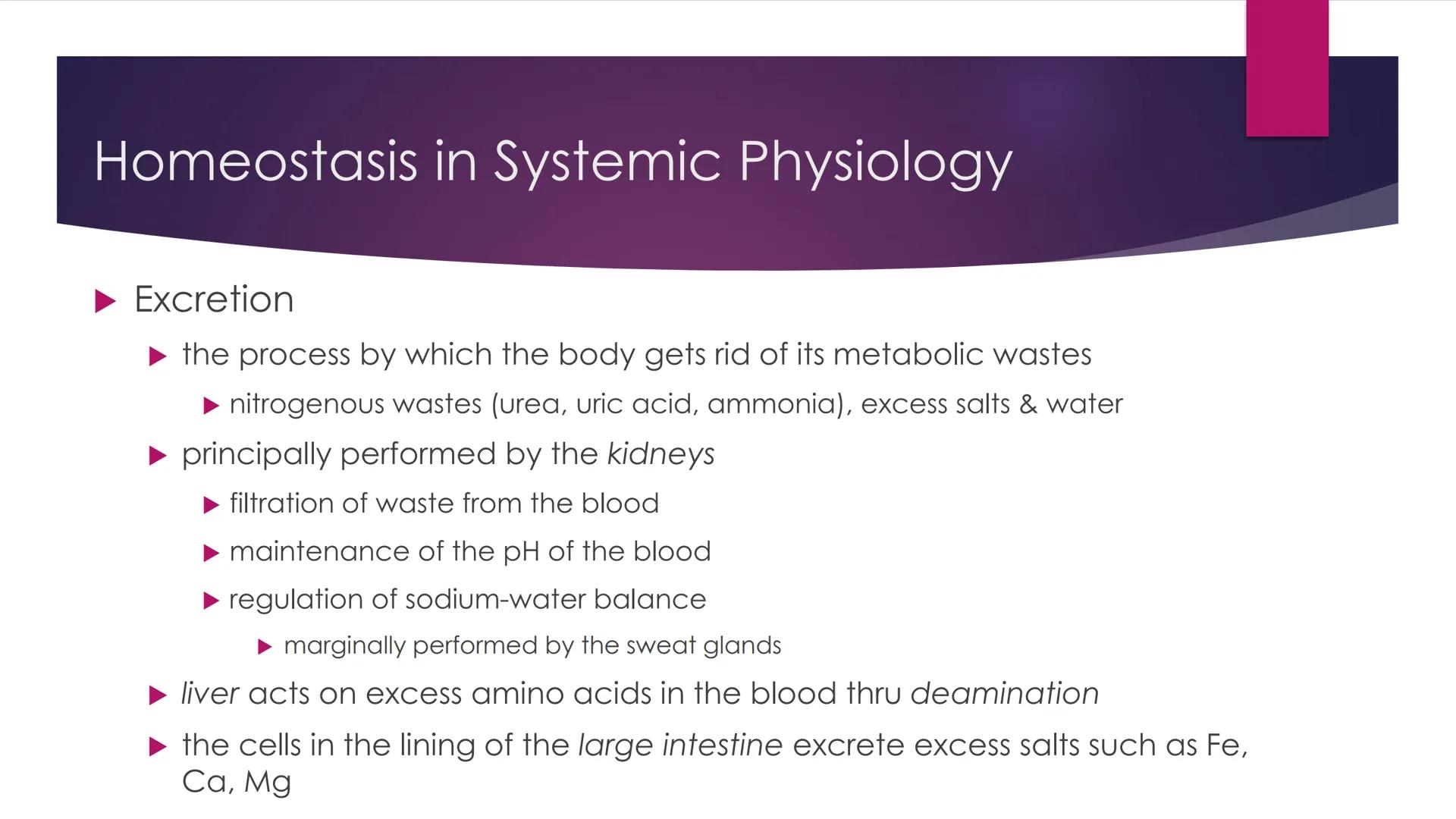 Maintain and
Regulate Internal
Environment
#HOMEOSTASIS Homeostasis in Cellular Physiology
ability of cells to maintain a constant internal 