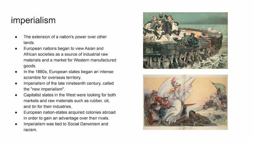 The Reach of Imperialism
1800-1914
Chapter 12 Colonial Rule in Southeast
Asia
Lesson 1 imperialism
The extension of a nation's power over ot