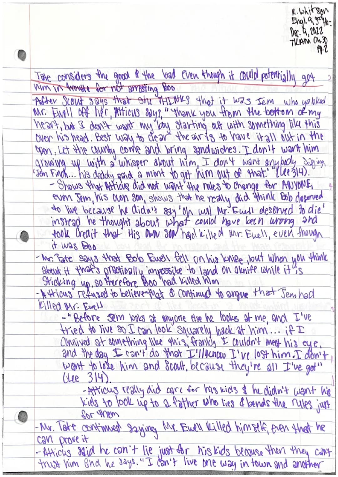 
<p>In chapter 28 of "To Kill a Mockingbird," Jem expresses his skepticism about anyone bothering the Radleys on Halloween night. However, l