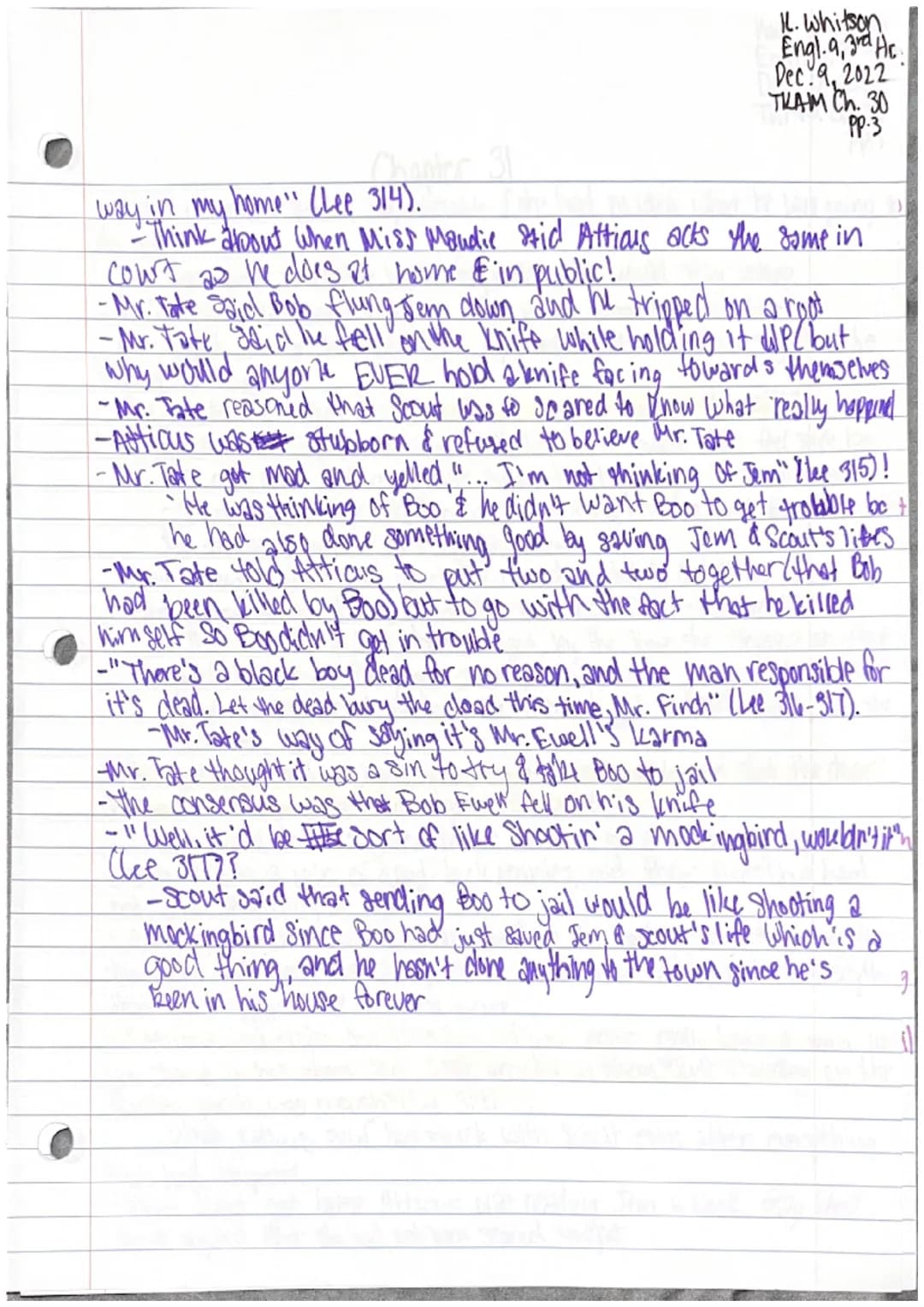 
<p>In chapter 28 of "To Kill a Mockingbird," Jem expresses his skepticism about anyone bothering the Radleys on Halloween night. However, l