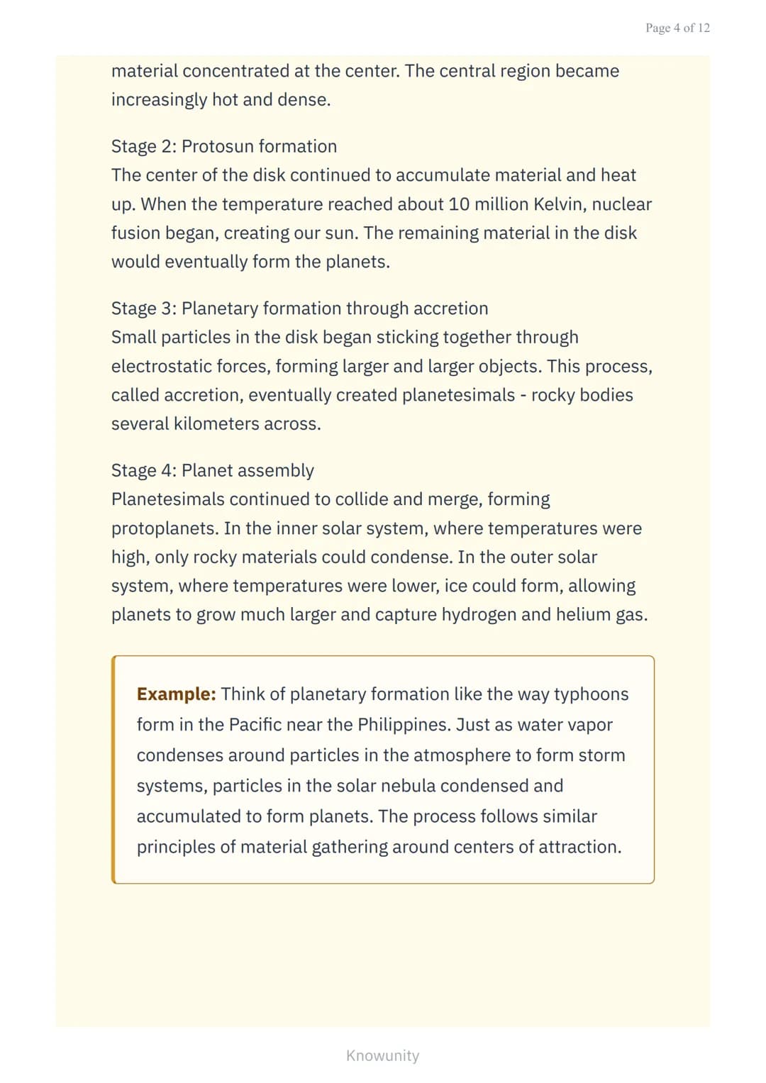 # Origin and Structure of the Earth: Theories on the Origin of the
Solar System

Understanding how our solar system formed
through major sci
