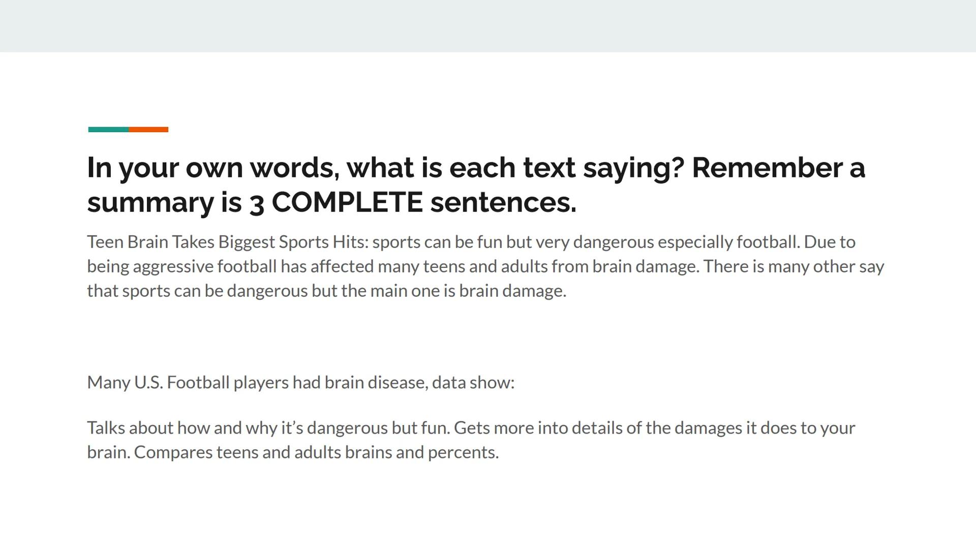 Informational Text:
Comparison Assignment
Read Keeping Up with the Joneses by CommonLit Staff and You Can Buy Happiness, If It's An Experien