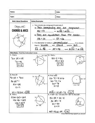 Know Congruent Chords and Arcs thumbnail