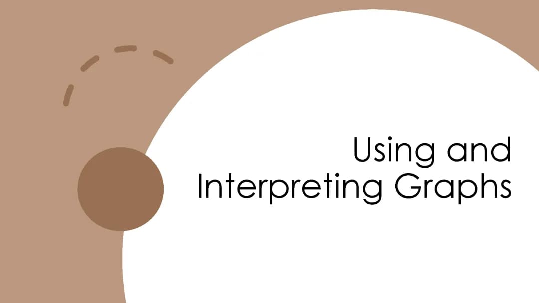 Using and Interpreting Graphs