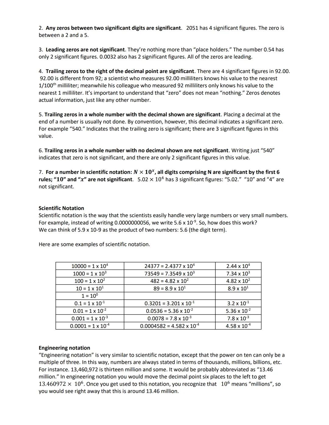 # Measurements

Definition
Measurement is the assignment of a number to a characteristic of an object or event, which can be
compared with o
