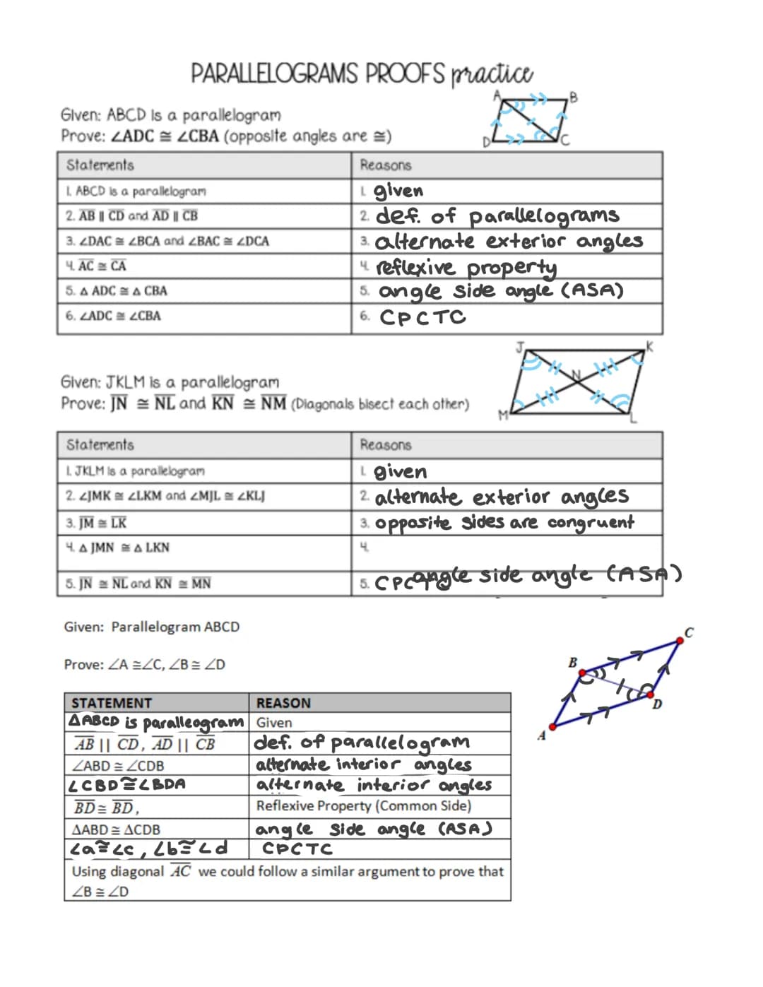 11 - parallel
Quadrilateral
Square
Rectangle
Parallelogram
Rhombus
Kite
Image
1-perpendicular
Sides
all equal
opposite side ll
adjacent are.
