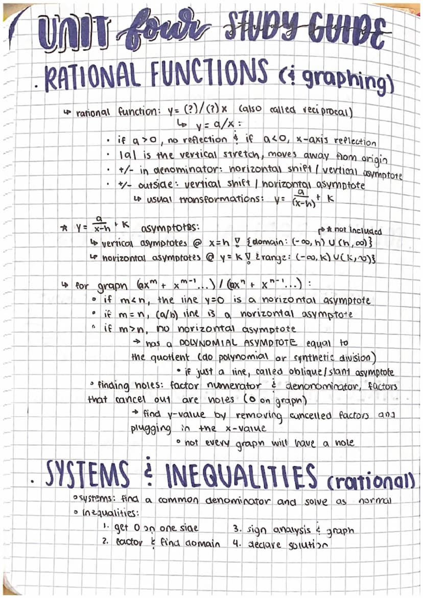 (unit four STUDY GUIDE
ROOTS & RADICAL NOTATION
• if b ² = a,
a square root of a
then b is
then b is an nth root of a
↳p if b = a,
odd roots