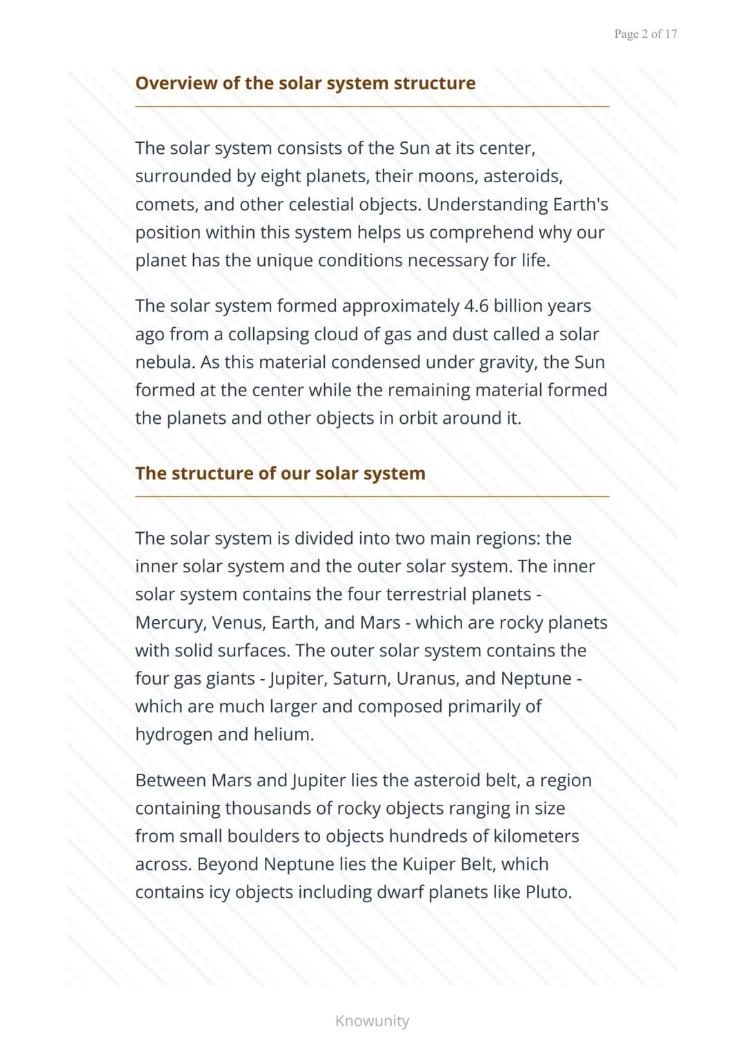 Earth's Position in the Solar System: Understanding
Our Cosmic Address
Exploring Earth's location and movement
within our solar system
What 