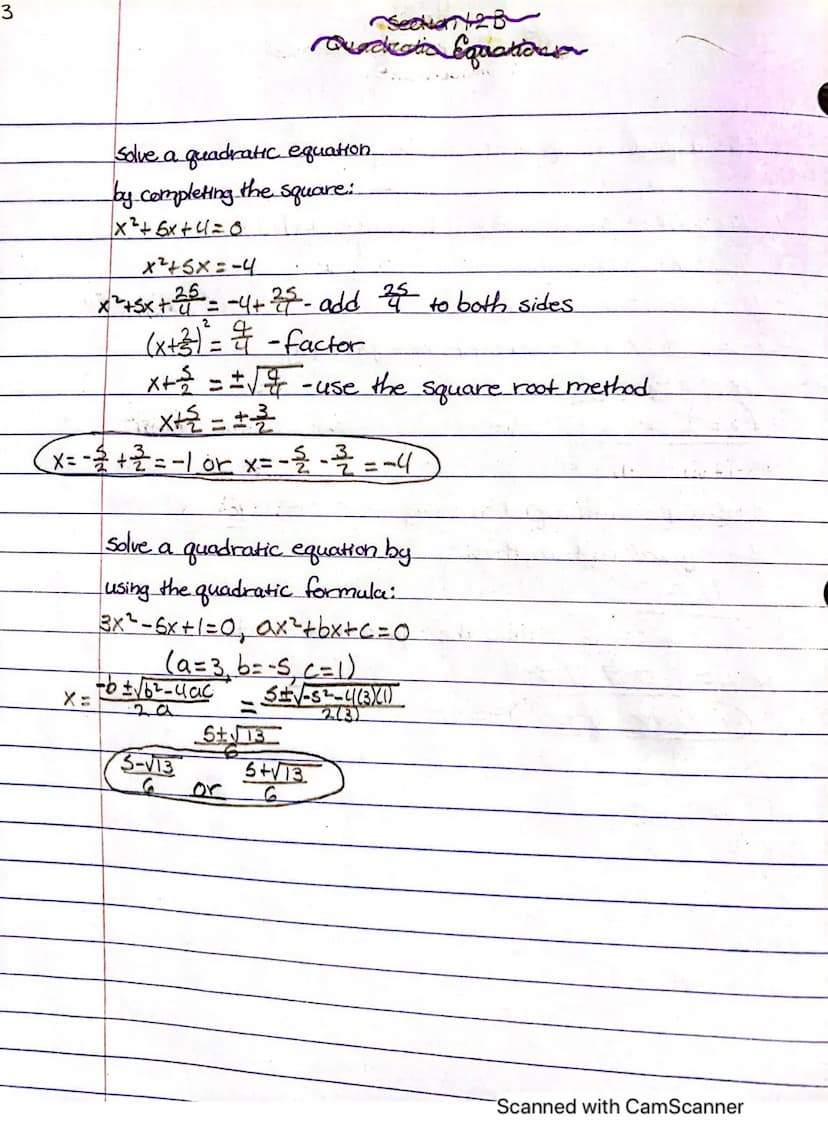 Sectional
Linear Equations.
Solve a linear equation:
3x+16=0
3x+15-15-0-15-subtract 15 from both sides
3x=-15
3x
3=
-35 - divide both sides 