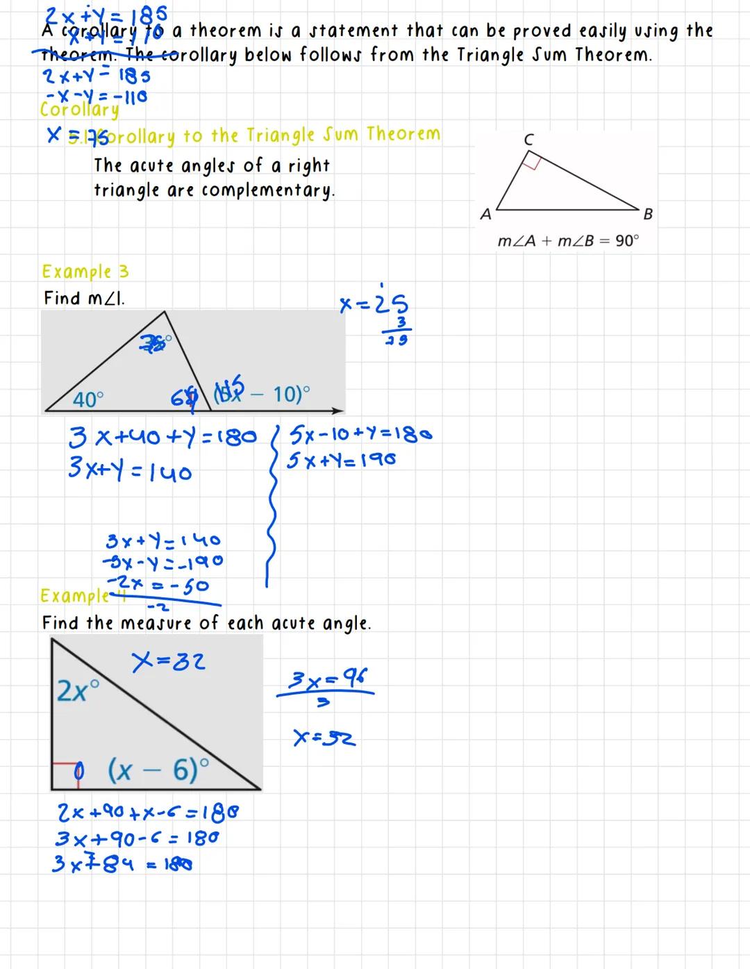 5.1 Angels of Triangles
Objective: Prove and use theorems about angles of triangles.
Classifying Triangles by Sides:
Scalene Triangle
Isosce