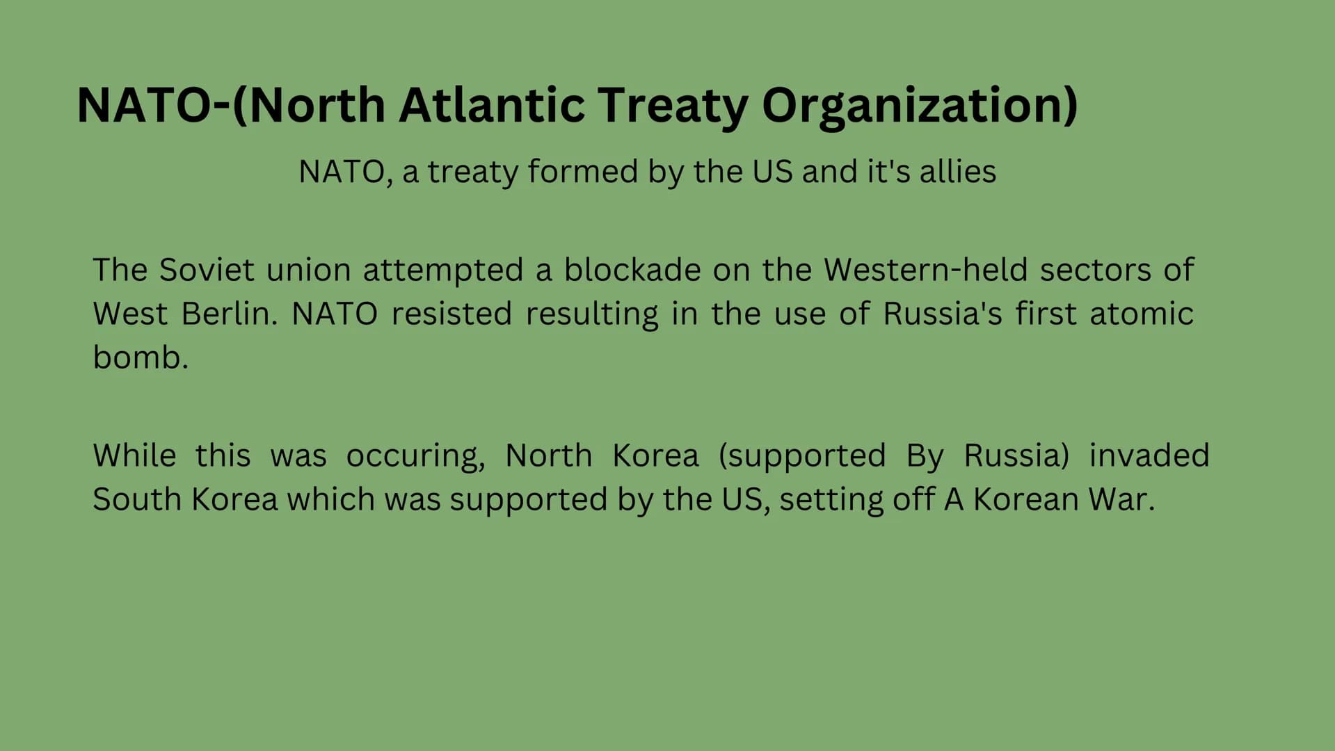 The Cold War
March 12, 1947 - December 26, 1991 What was it?
The cold war was essentially a rivalry between Russia (or the Soviet
Union) and