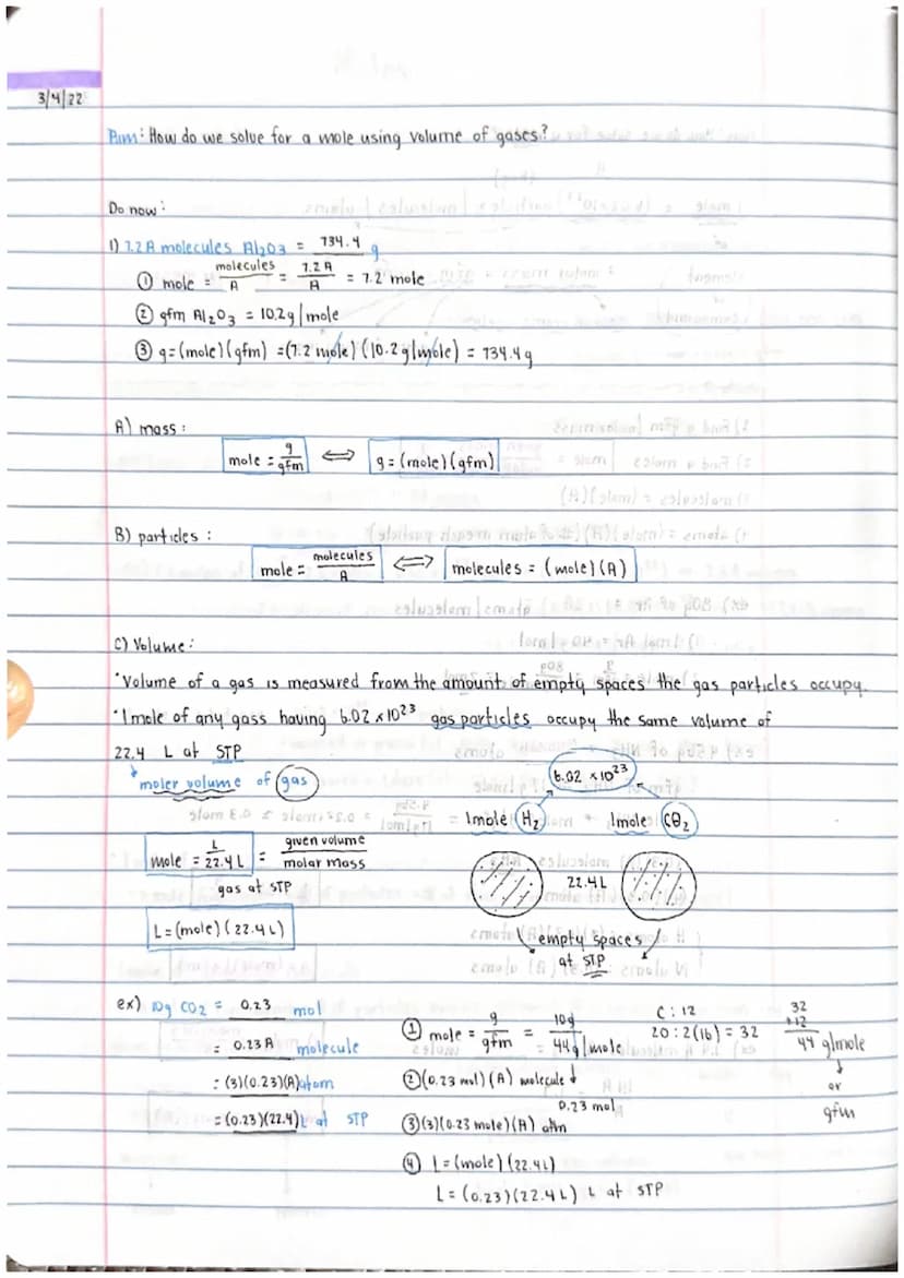 3/1/22
Aum: What is mole?
I. Mole = a pile of particles (atoms [molecules)
erudoupit presuntas
= not larger enough | heavy enough to be weig
