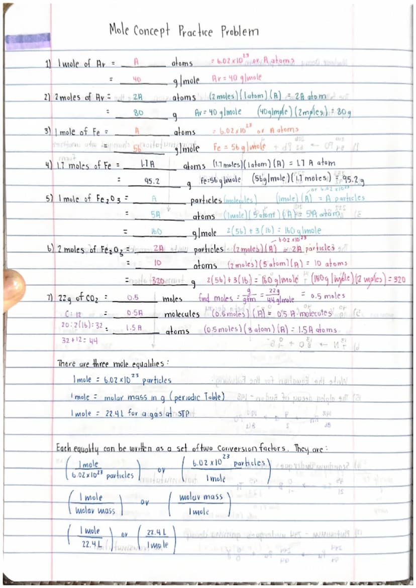 3/1/22
Aum: What is mole?
I. Mole = a pile of particles (atoms [molecules)
erudoupit presuntas
= not larger enough | heavy enough to be weig
