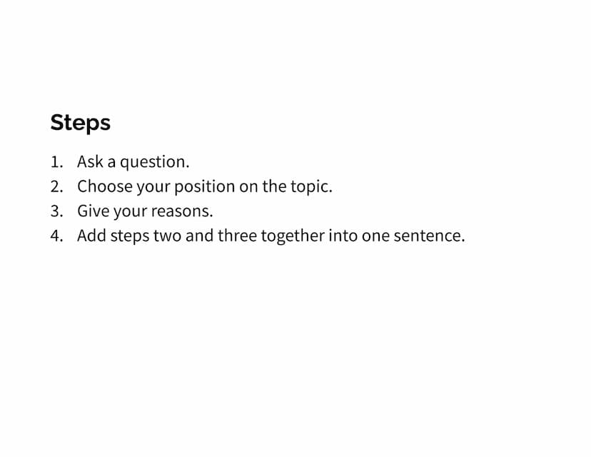 How to write a Thesis
Statement What is a thesis statement?
• A thesis statement summarizes your position on the topic of
your paper.
o Howe
