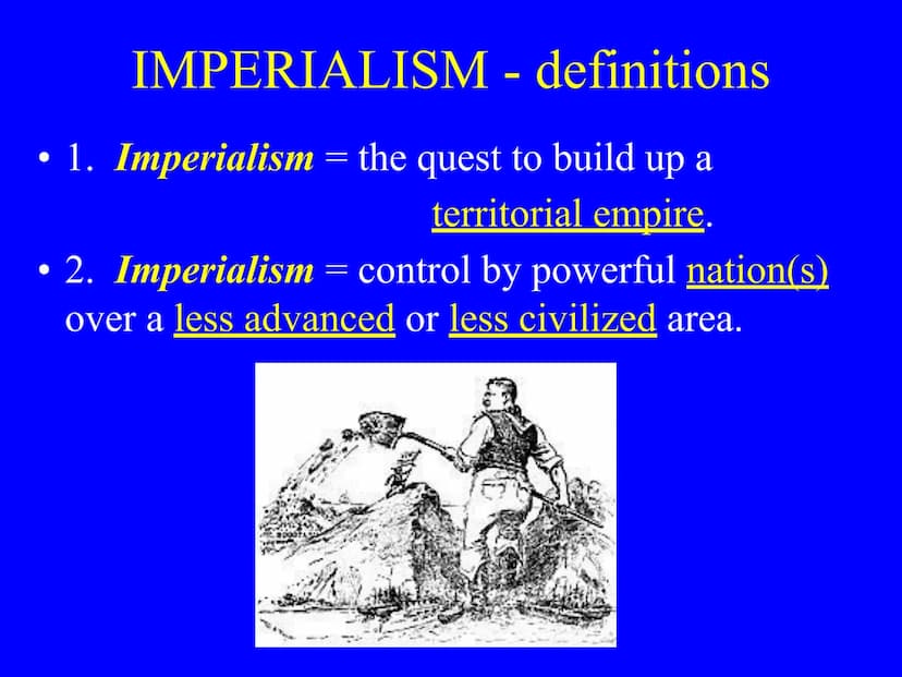 THE
THE AGE OF
U.S. IMPERIALISM
BIG
W
STICK
AMA
TR Intervenes in Panama (The Bettmann Archive.)
Bell Work: What is
imperialism?
http://www.y
