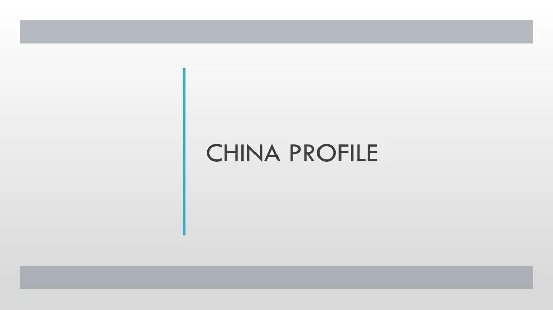 The Geography of China