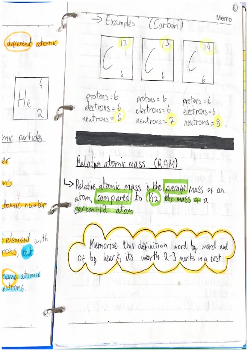 (D
Memo
Structure of the atom
= protons
>= electrons.
=neutrons
proton
Ineutron
Lelectron
-shell
{these make
Information table
Subatomic par