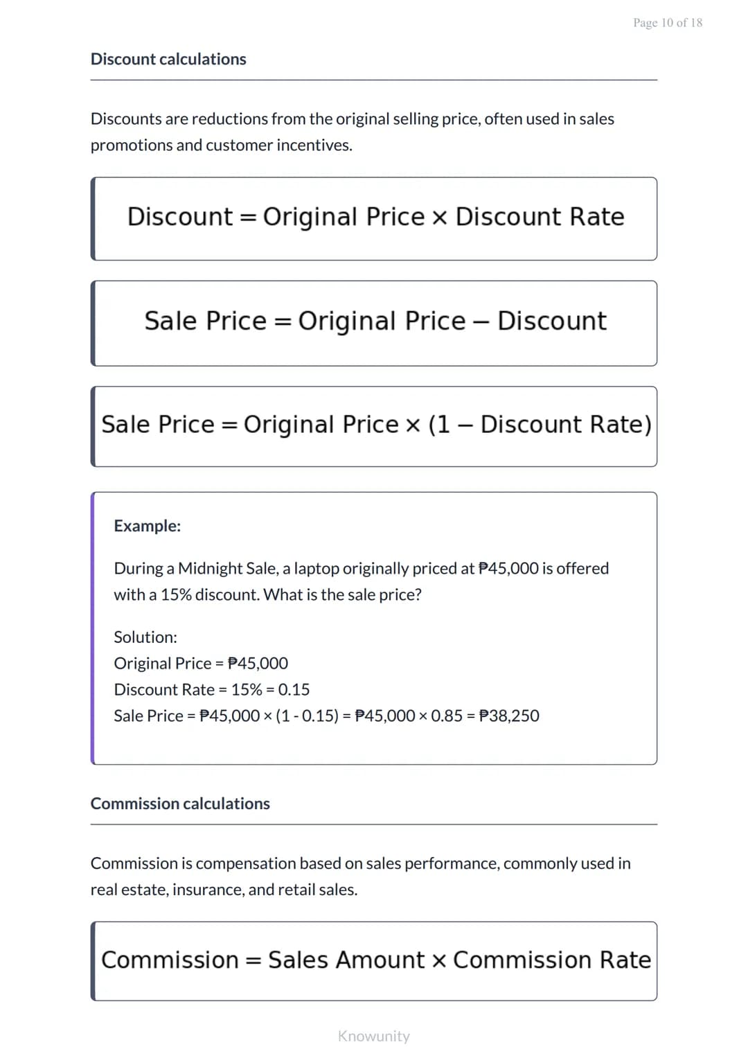 Fundamental Concepts of Business Mathematics: Word Problems
Master business word problems with practical Philippine
examples
What You'll Lea