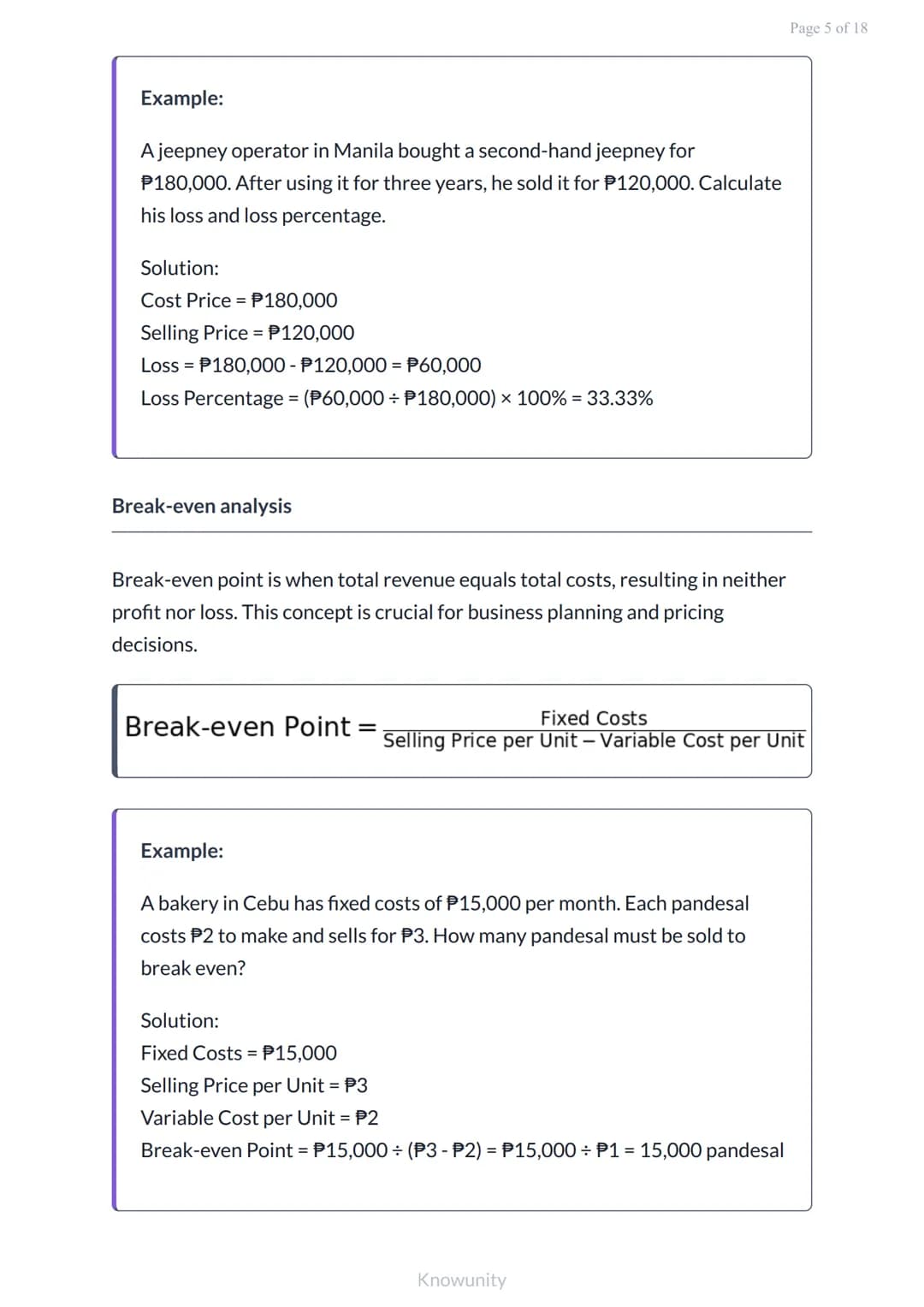 Fundamental Concepts of Business Mathematics: Word Problems
Master business word problems with practical Philippine
examples
What You'll Lea