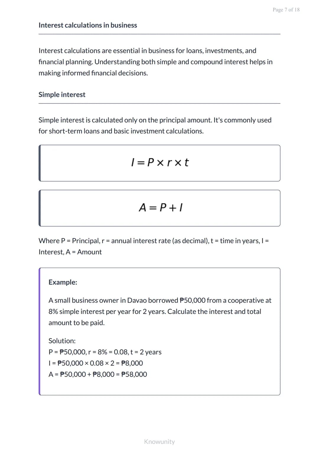 Fundamental Concepts of Business Mathematics: Word Problems
Master business word problems with practical Philippine
examples
What You'll Lea